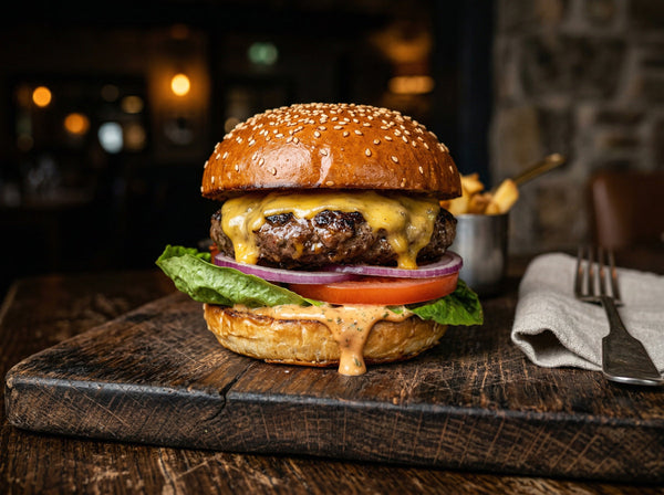 Rindfleisch-Burger