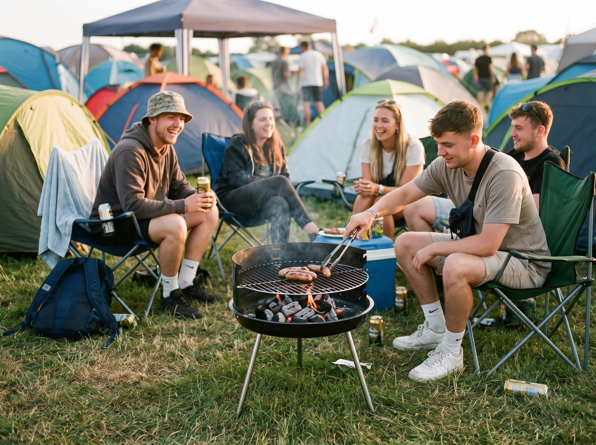 Grill an, Stimmung gut: mit Anzündern für jedes Festival | Flammingo
