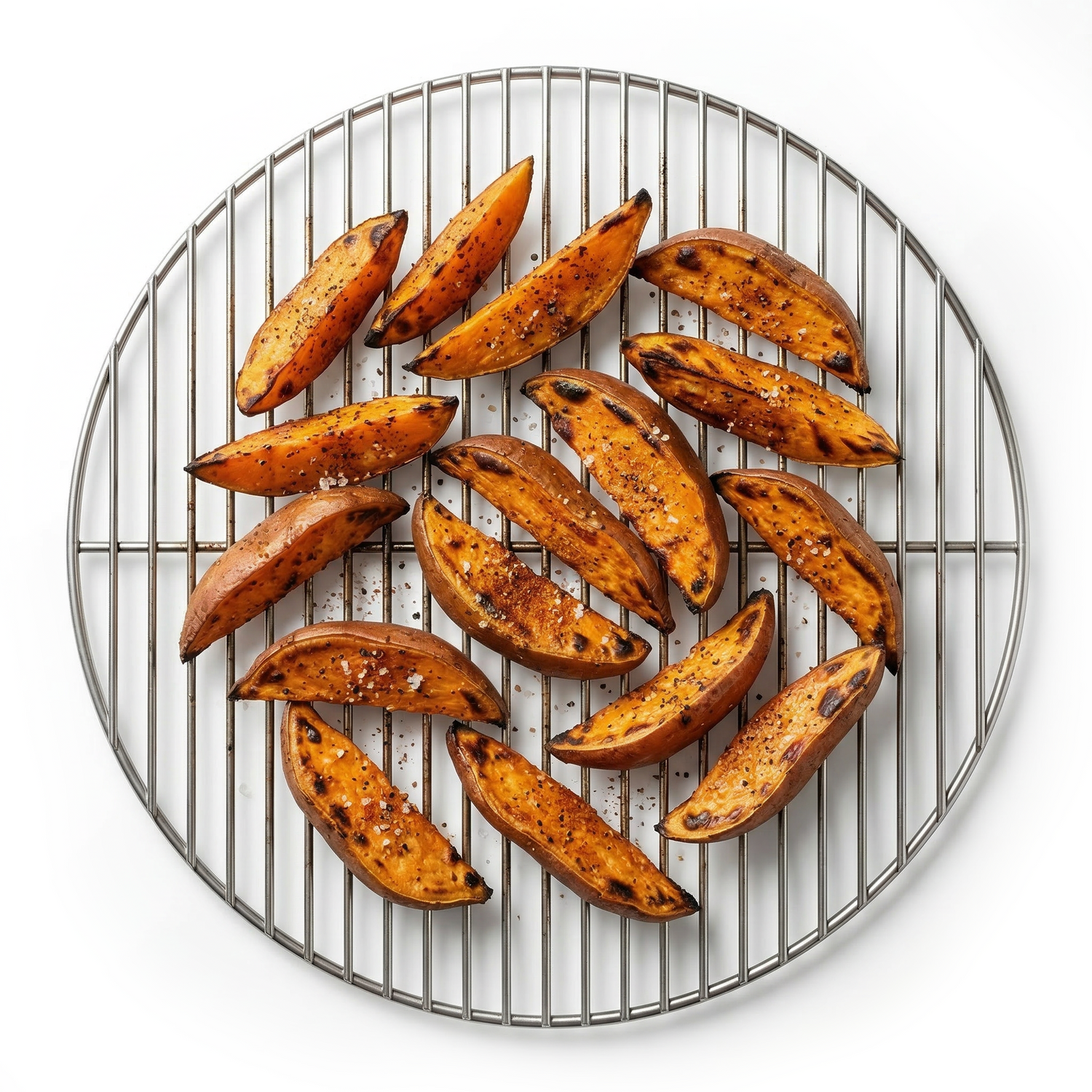 Gegrillte Süßkartoffel-Wedges
