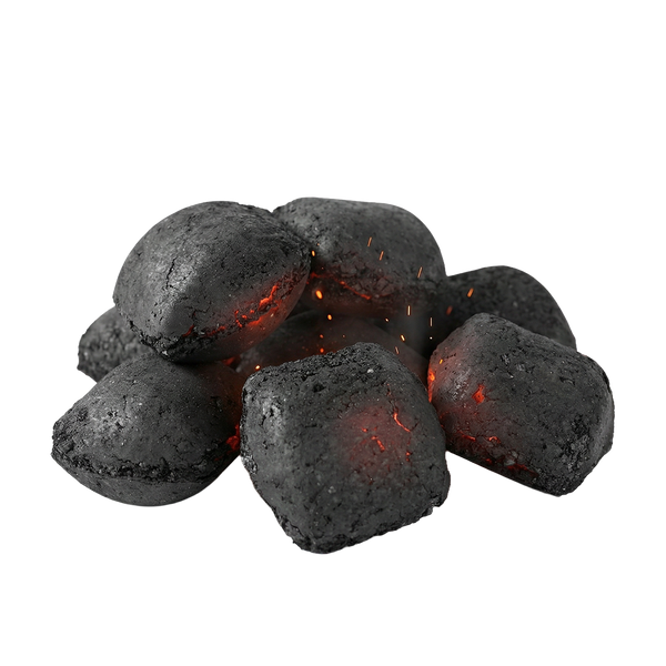 Flammingo® Grillholzkohle Briketts 3-27 kg in Papiersack