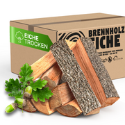 Flammingo® Brennholz Eiche Trocken 30kg Karton, +-3cm