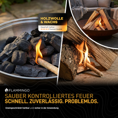 Mini Holzpresslinge  aus Holzwolle und Wachs 10 kg