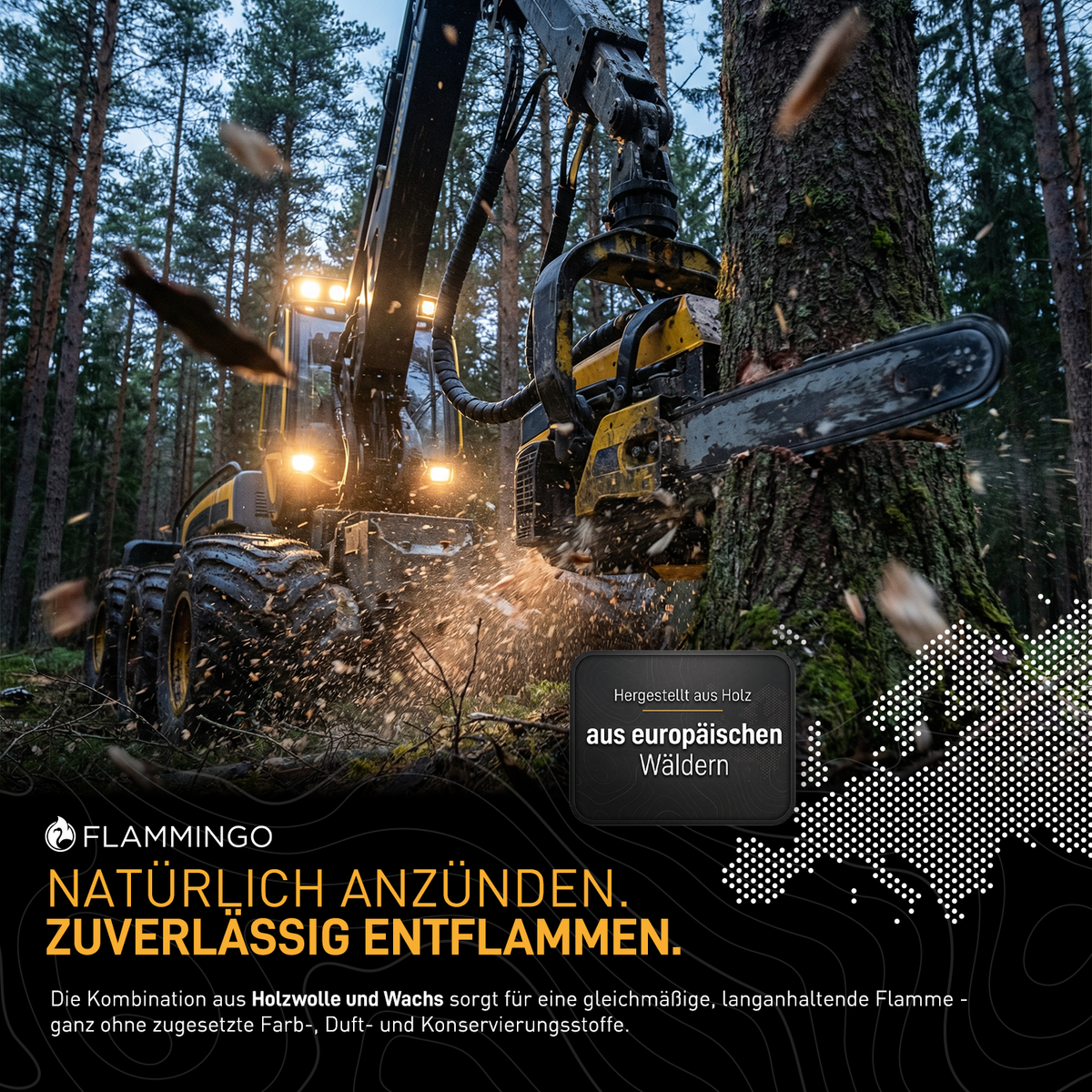 Mini Holzpresslinge  aus Holzwolle und Wachs 10 kg